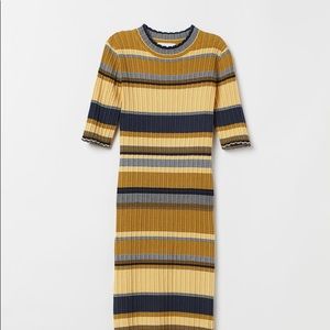Ribbed H&M Dress